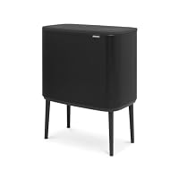 Amazon｜ブラバンシア Bo タッチビン 脚付き 11L＋23L プラチナ ゴミ箱